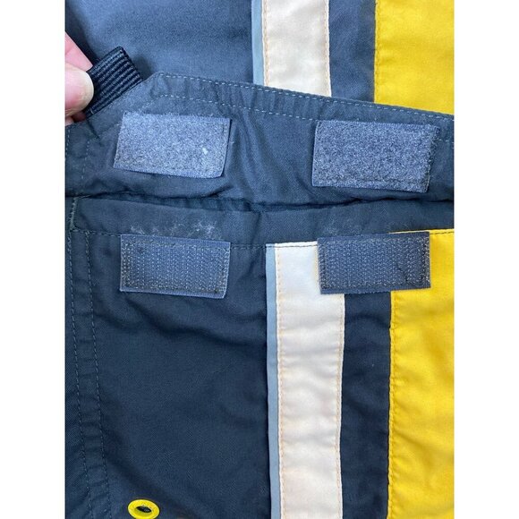 VINTAGE MEN'S NIKE GRAY YELLOW CARGO BOARD SHORTS SZ 40 - Picture 4 of 7